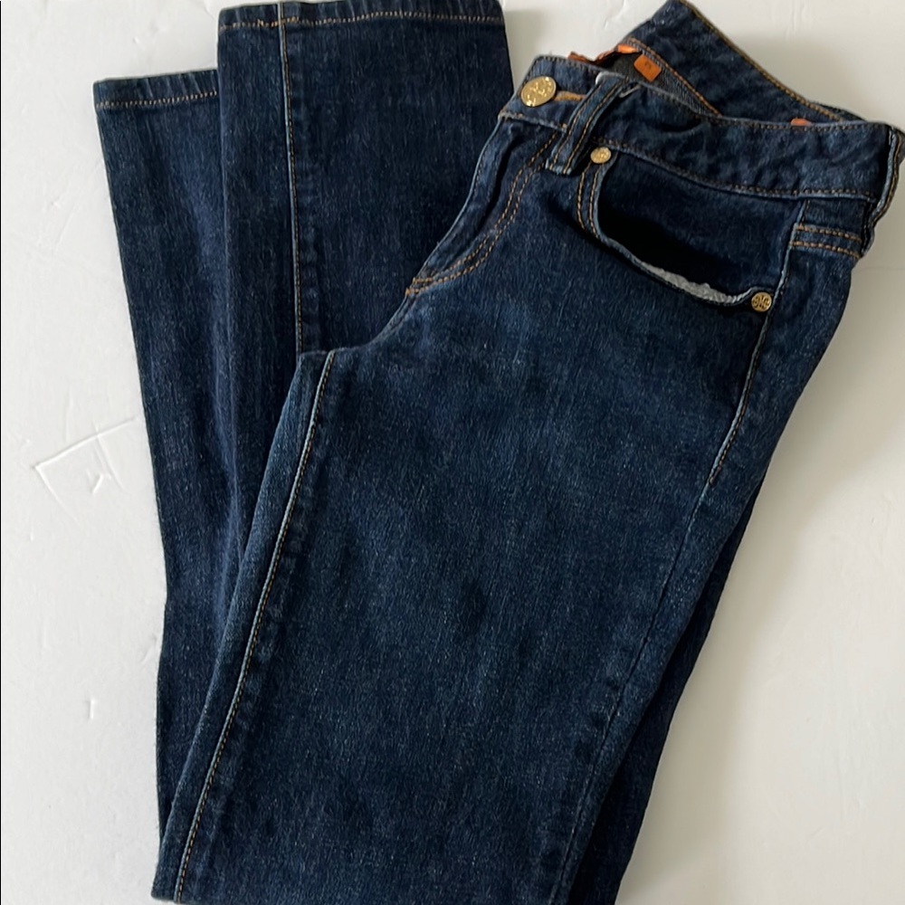 Tory Burch Indigo Denim Jeans